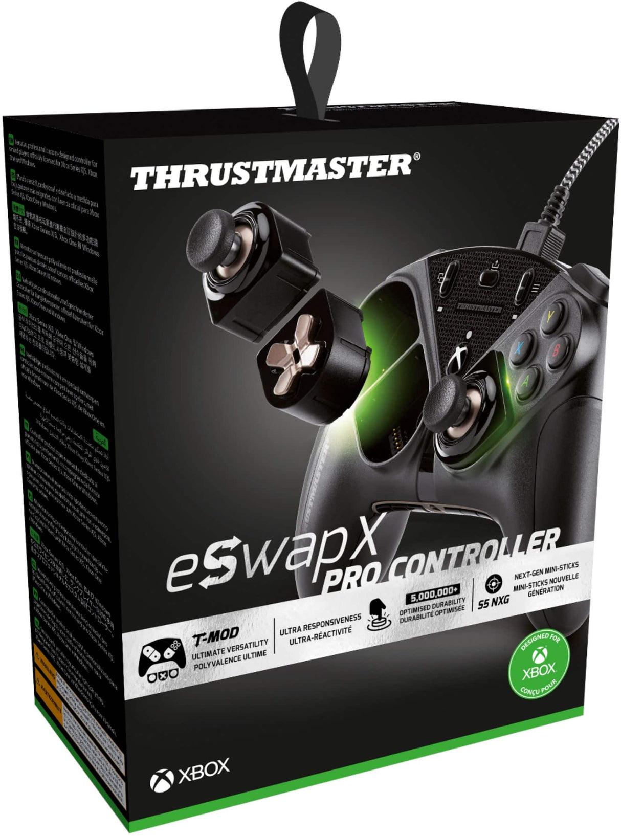 Thrustmaster ESWAP X Pro Controller officially licensed for Xbox Series X|S, Xbox One, and PC-Black - (CIB) (Xbox Series X)