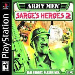 An image of the game, console, or accessory Army Men Sarge's Heroes 2 - (CIB) (Playstation)