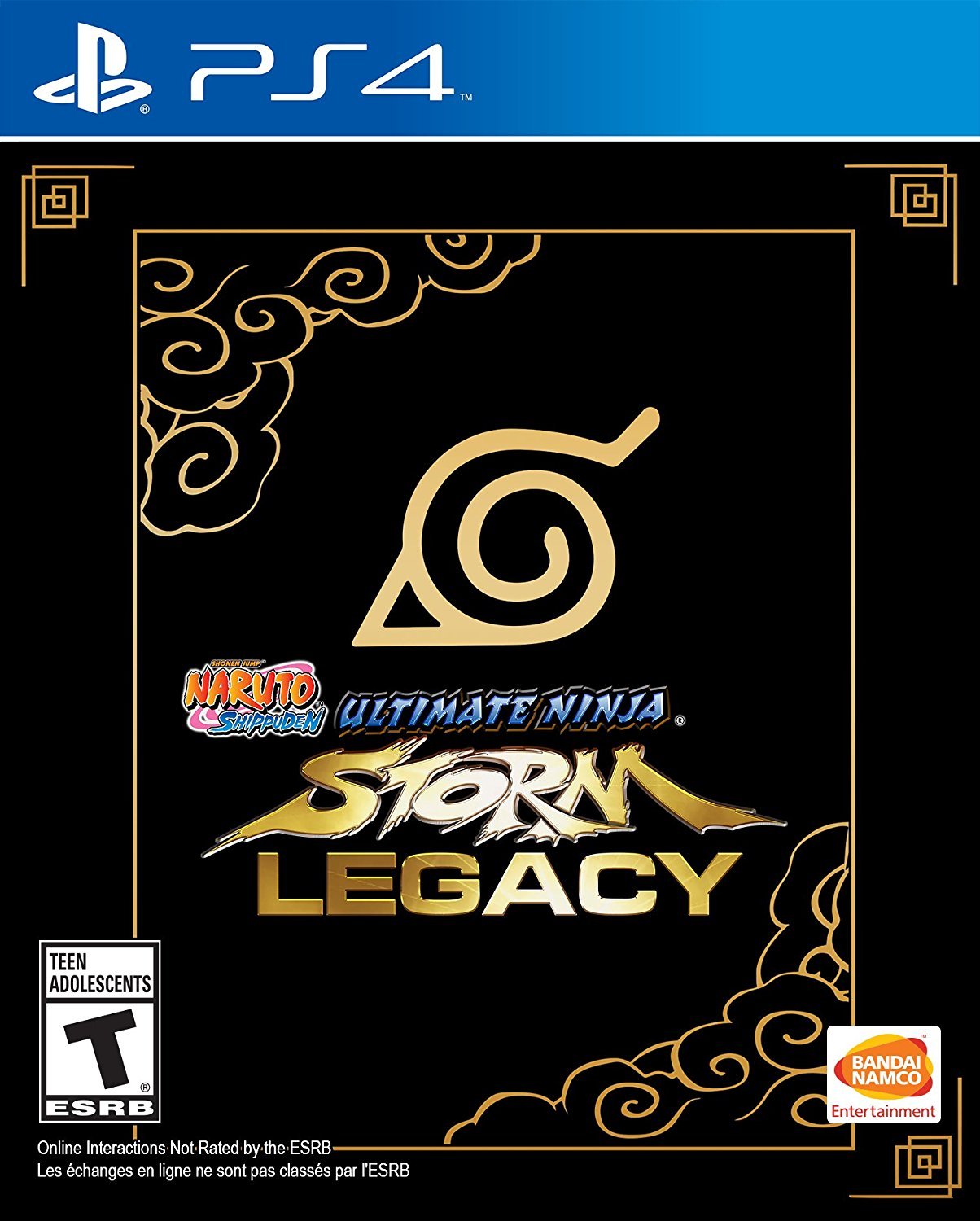 An image of the game, console, or accessory Naruto Shippuden: Ultimate Ninja Storm Legacy [Steelbook] - (CIB Flaw) (Playstation 4)