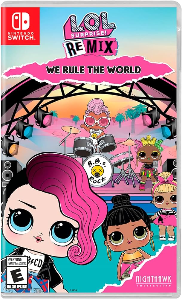 An image of the game, console, or accessory L.O.L. Surprise Remix: We Rule the World - (CIB) (Nintendo Switch)