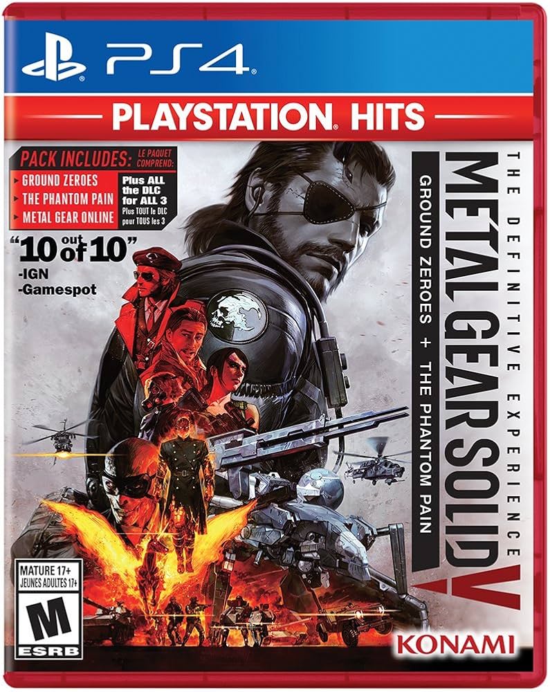 Metal Gear Solid V The Definitive Experience [Playstation Hits] - (NEW) (Playstation 4)