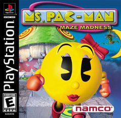 An image of the game, console, or accessory Ms. Pac-Man Maze Madness - (LS) (Playstation)