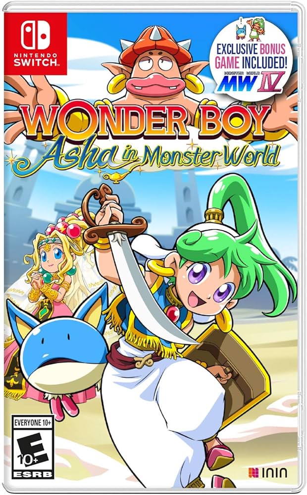 Wonder Boy: Asha in Monster World - (CIB) (Nintendo Switch)