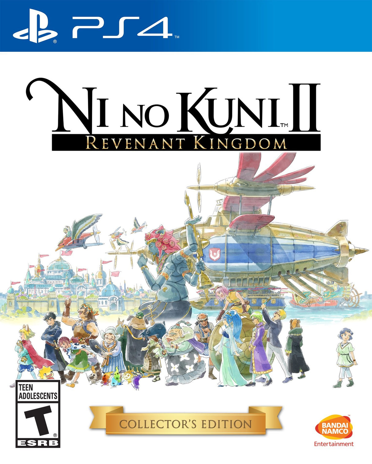 An image of the game, console, or accessory Ni no Kuni II Revenant Kingdom [Collector's Edition] - (CIB) (Playstation 4)