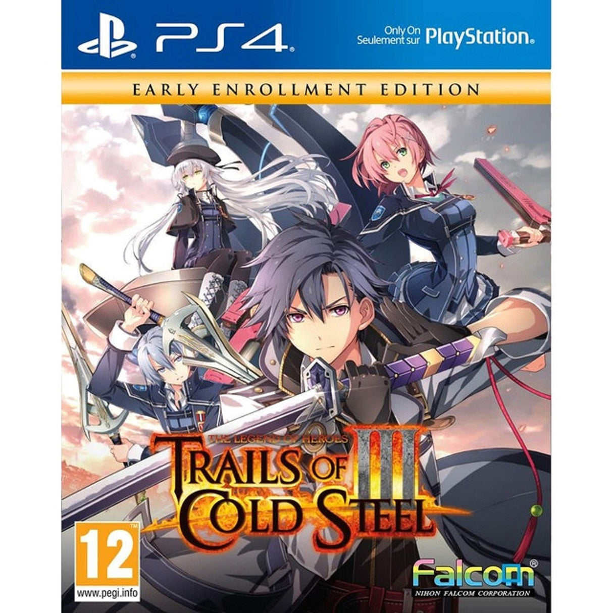 Legend of Heroes: Trails of Cold Steel III [Early Enrollment Edition] - (CIB) (Playstation 4)