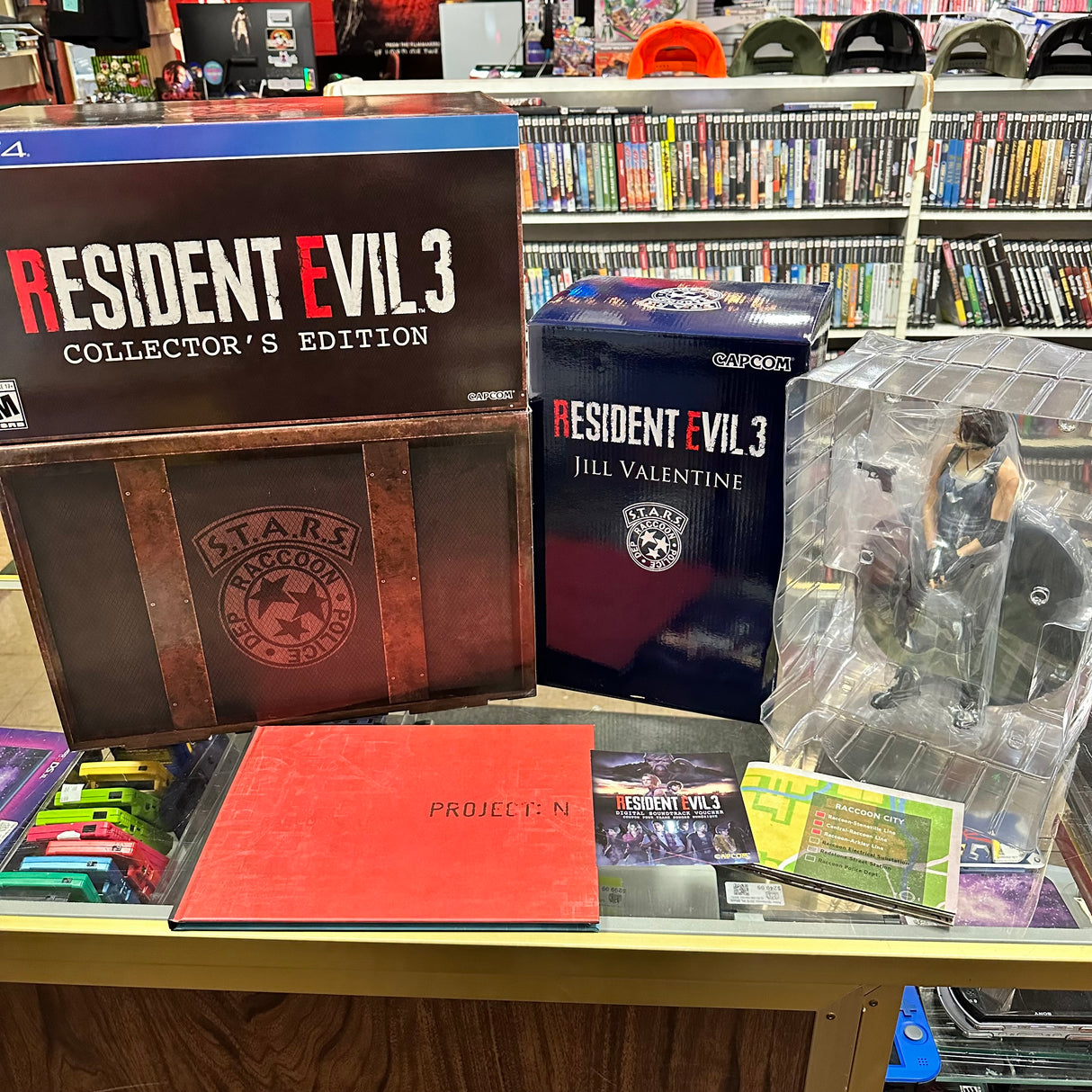 Resident Evil 3 [Collector's Edition][NO GAME] - (CIB) (Playstation 4)