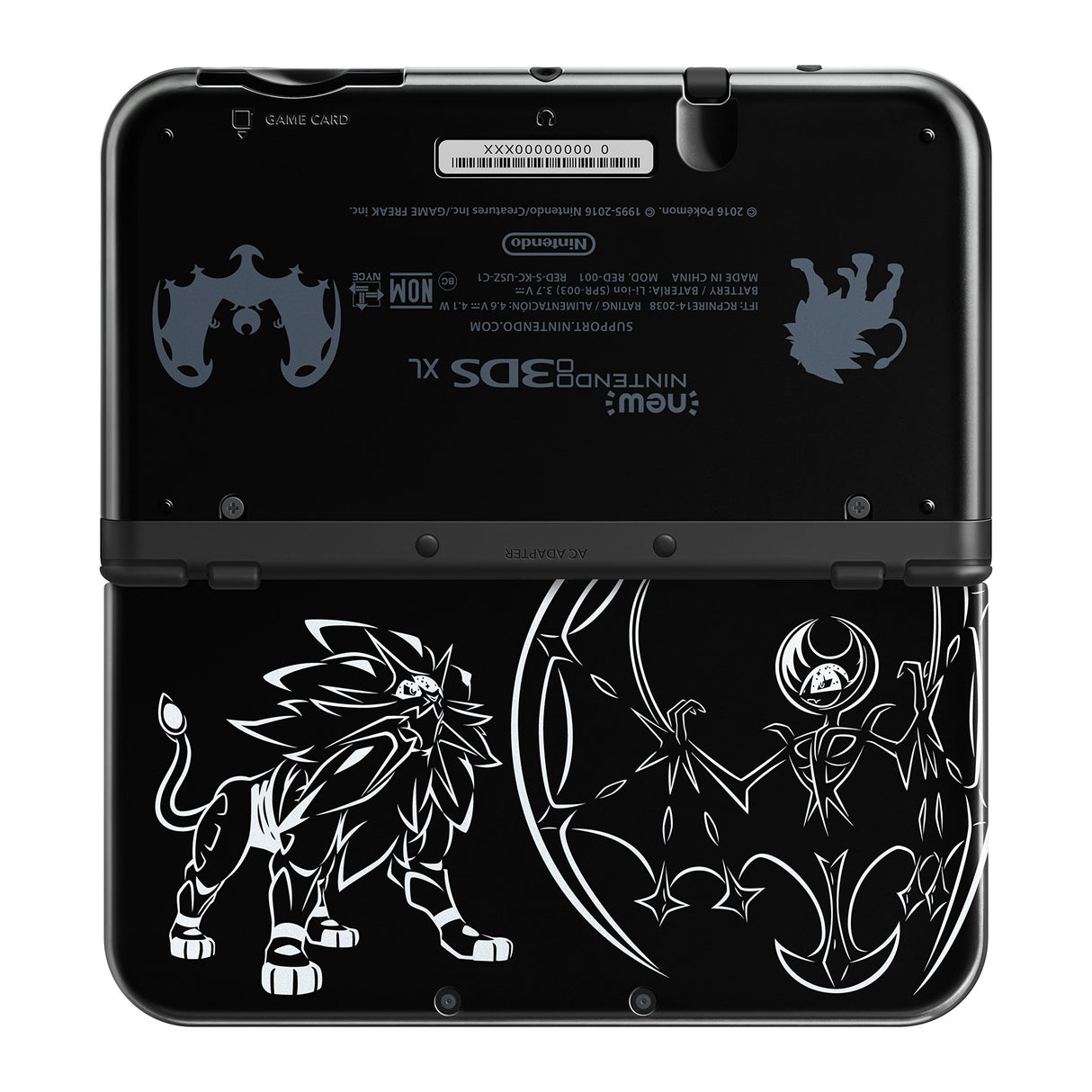 New Nintendo 3DS XL Solgaleo Lunala Black Edition - (LS) (Nintendo 3DS)