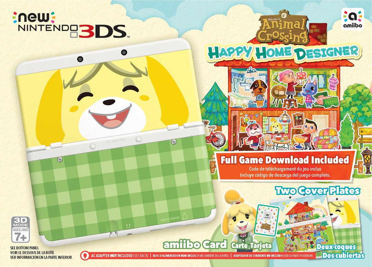 New Nintendo 3DS Animal Crossing: Happy Home Designer Edition - (CIB Flaw) (Nintendo 3DS)