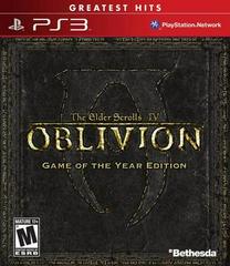 Elder Scrolls IV Oblivion Game of the Year [Greatest Hits] - (Missing) (Playstation 3)