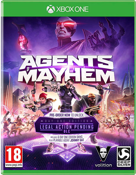 An image of the game, console, or accessory Agents of Mayhem - (CIB) (Xbox One)