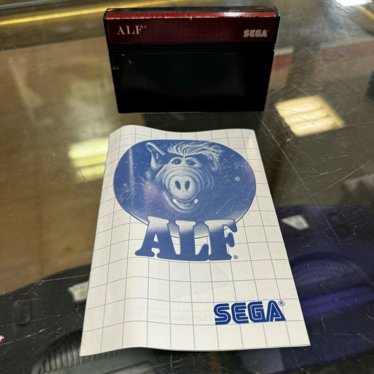 Alf [with manual] - (LS) (Sega Master System)