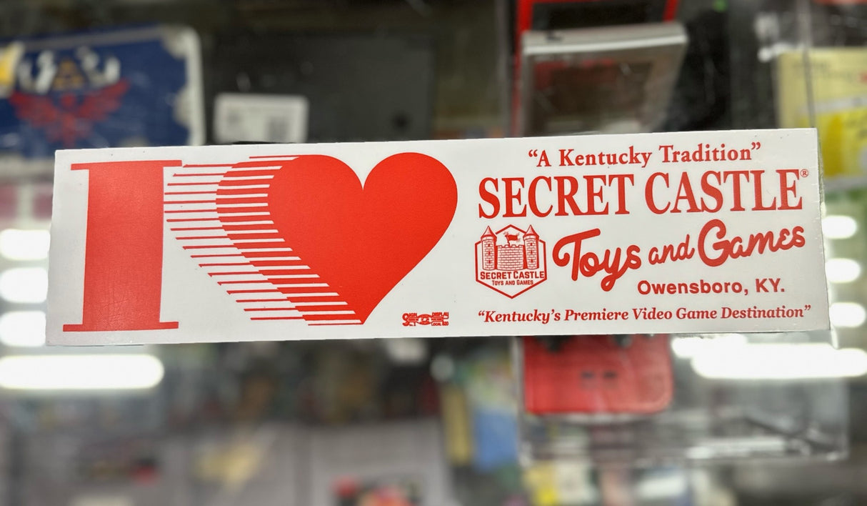 Secret Castle Bumper Sticker