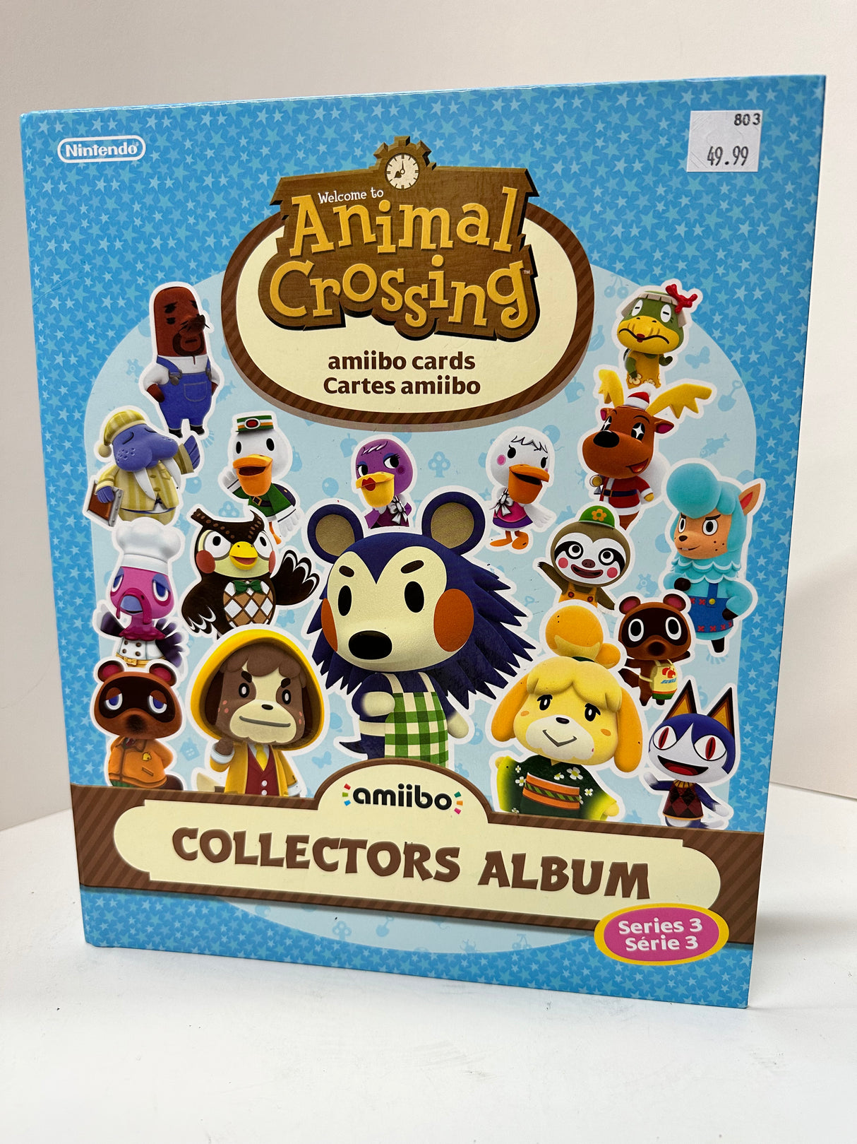 Animal Crossing Amiibo Card Collectors Album Series 3