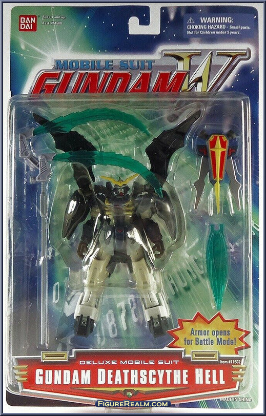 Mobile Suit Gundam Wing - Mobile Suit Gundam Deathscythe Hell Action Figure - (Sealed) (2000)