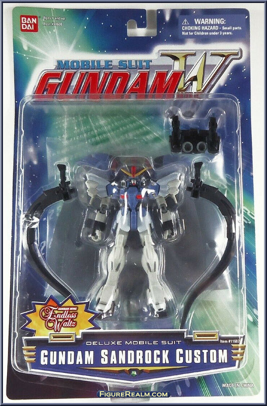 Mobile Suit Gundam Wing - Mobile Suit Gundam Sandrock Custom Action Figure - (Sealed) (2000)