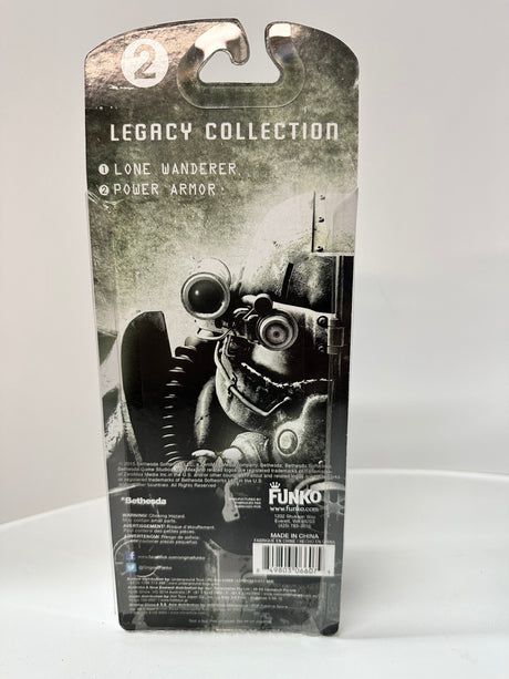 Fallout Funko Legacy Action Power Armor Figura de acción Blíster