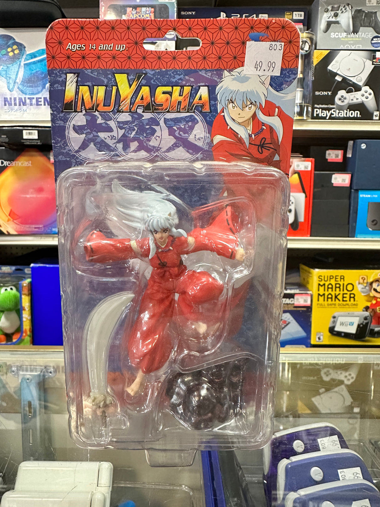 Figura de acción Toynami INUYASHA: Inuyasha 2005