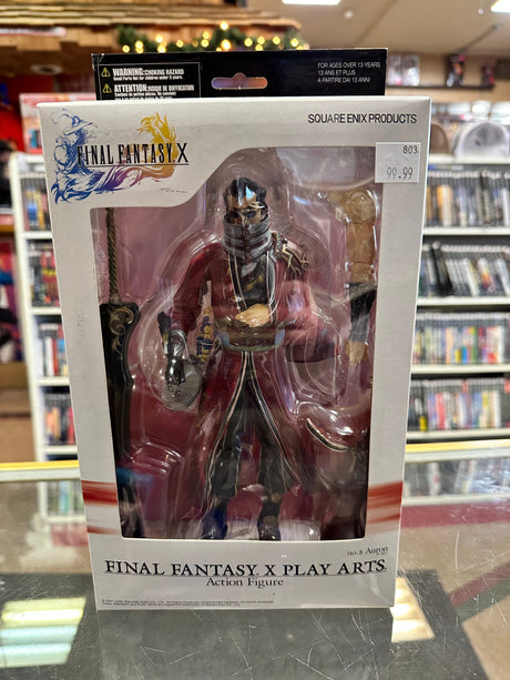 Final Fantasy X Auron Play Arts Kai Figure No 3 Square Enix