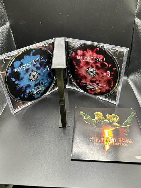 Resident Evil 5 (Original Soundtrack, 3 CD, CAPCOM, SUMTHING, 2009) Complete CIB