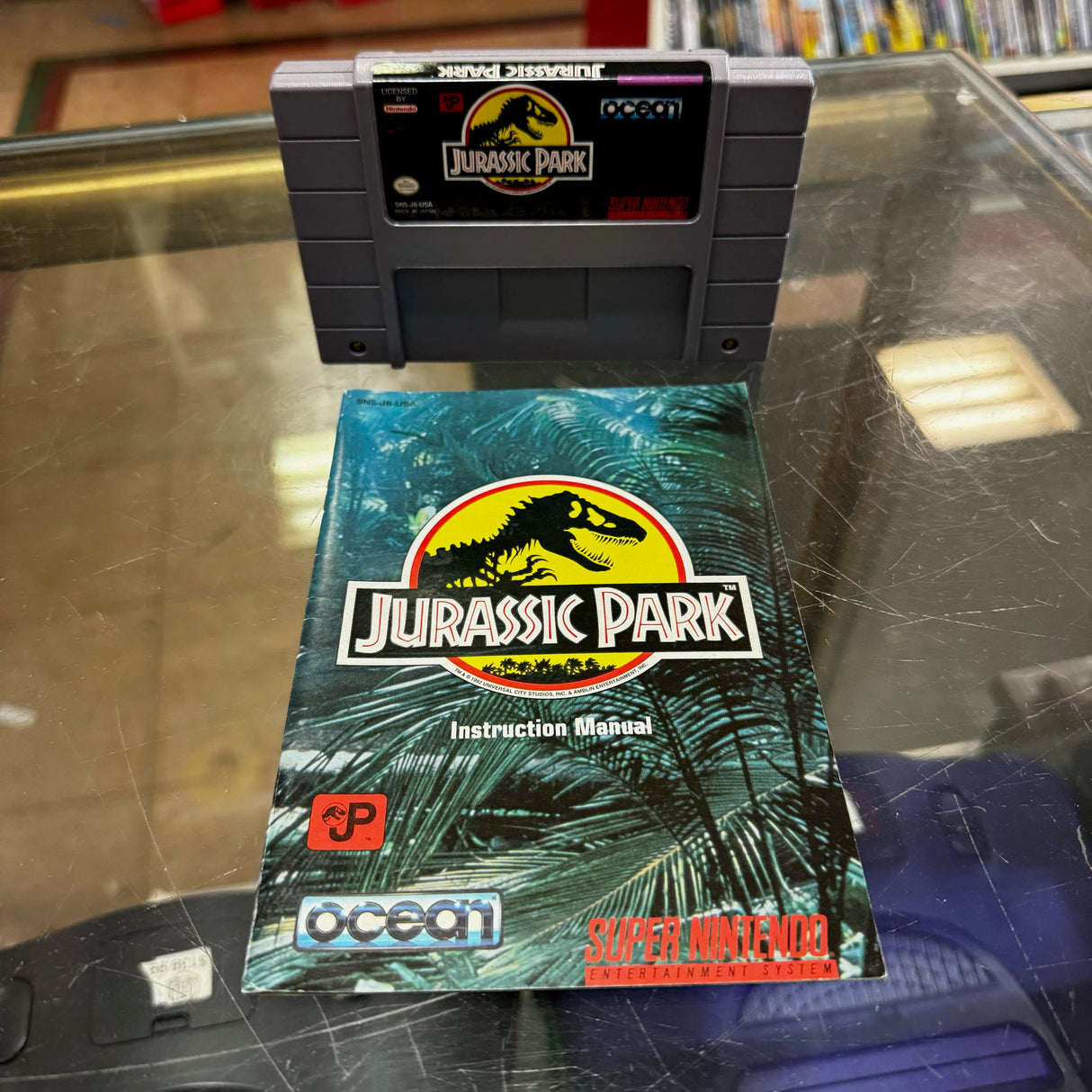 Jurassic Park [with manual] - (LS) (Super Nintendo)