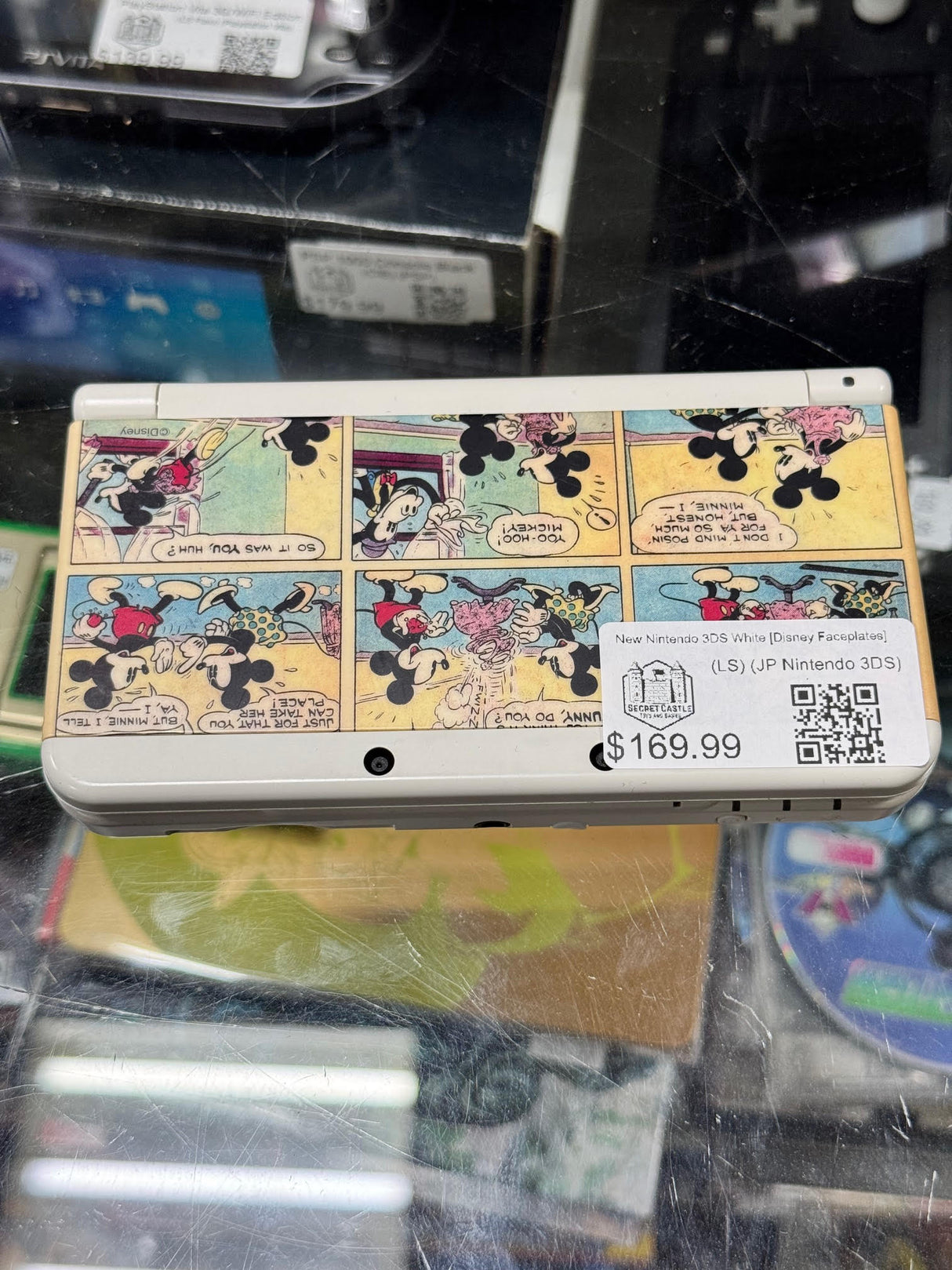 New Nintendo 3DS White [Disney Faceplates] - (LS) (JP Nintendo 3DS)