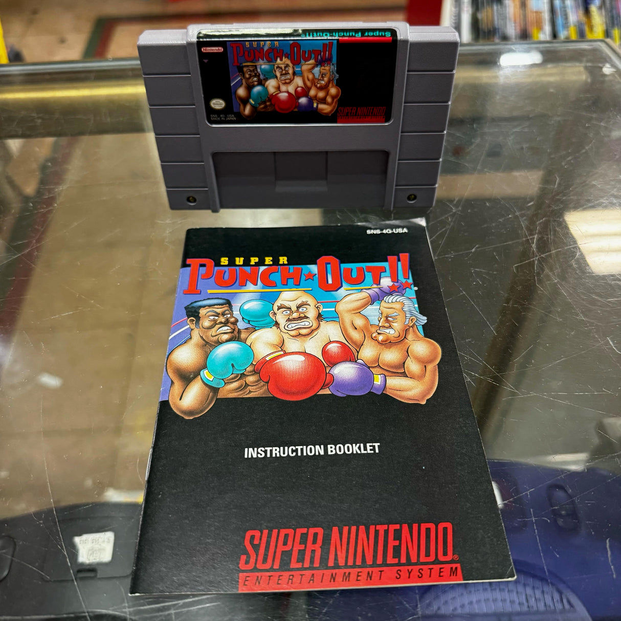 Super Punch Out [with manual] - (LS) (Super Nintendo)