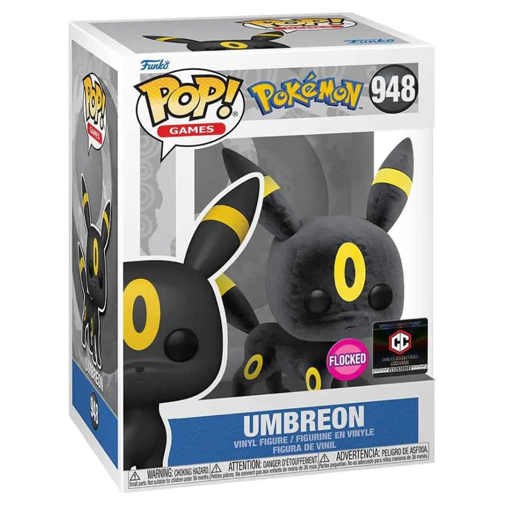 Funko POP! Umbreon [Flocked] Pokémon #948 [Chalice Collectible Exclusive]