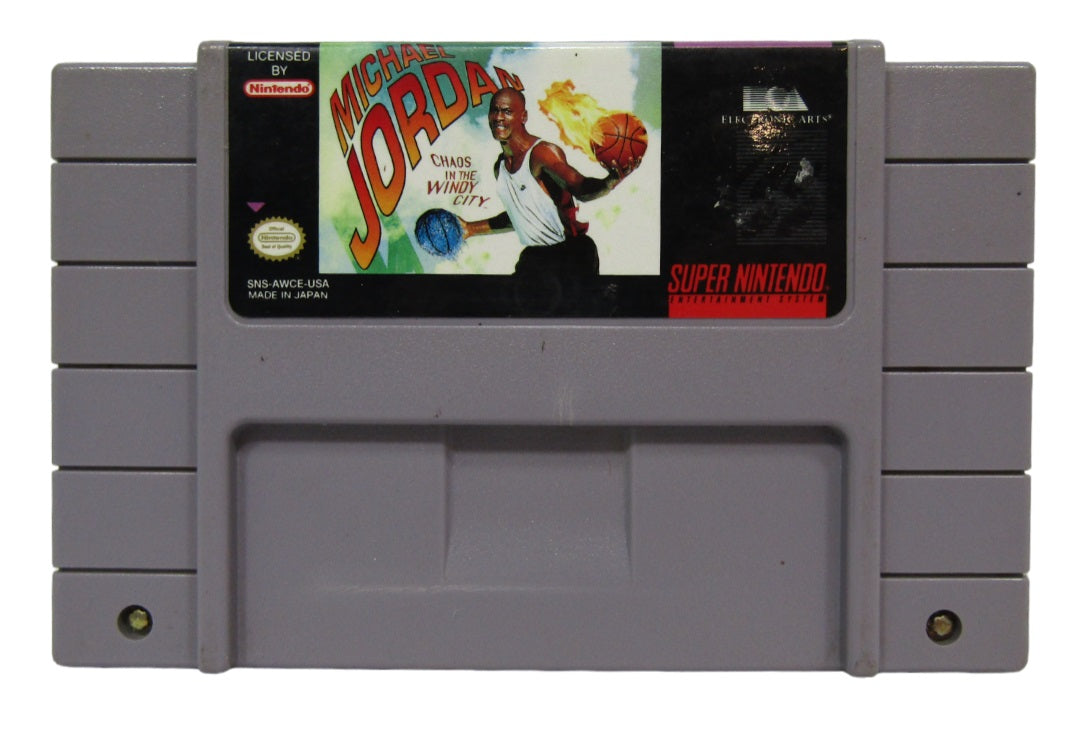 Michael Jordan Chaos in the Windy City - (LS) (Super Nintendo)