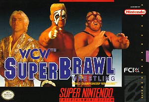 WCW Superbrawl Wrestling - (LS) (Super Nintendo)