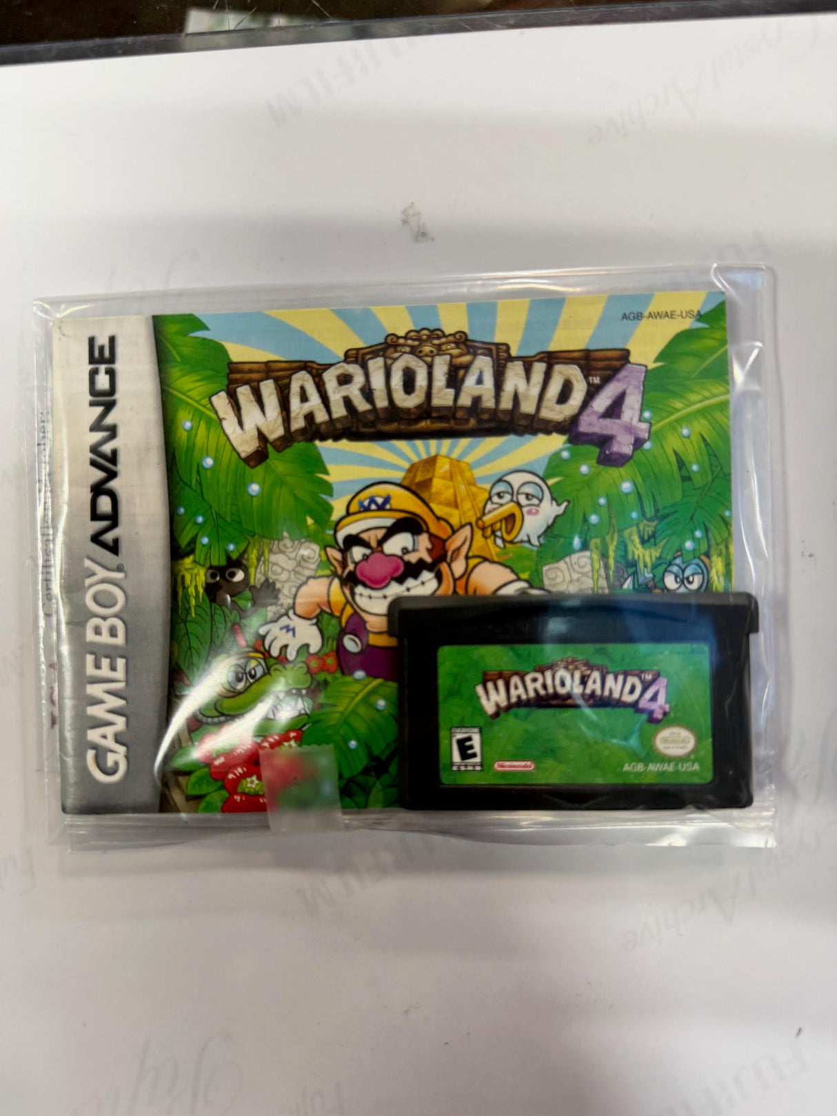 Wario Land 4 [With Manual] - (LS) (GameBoy Advance)