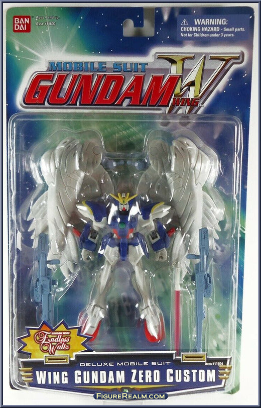 Mobile Suit Gundam Wing - Mobile Suit Wing Gundam Zero Custom Action Figure - (Sealed) (2000)