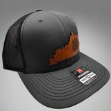 Charcoal Secret Castle KY Logo Mesh Trucker Cap