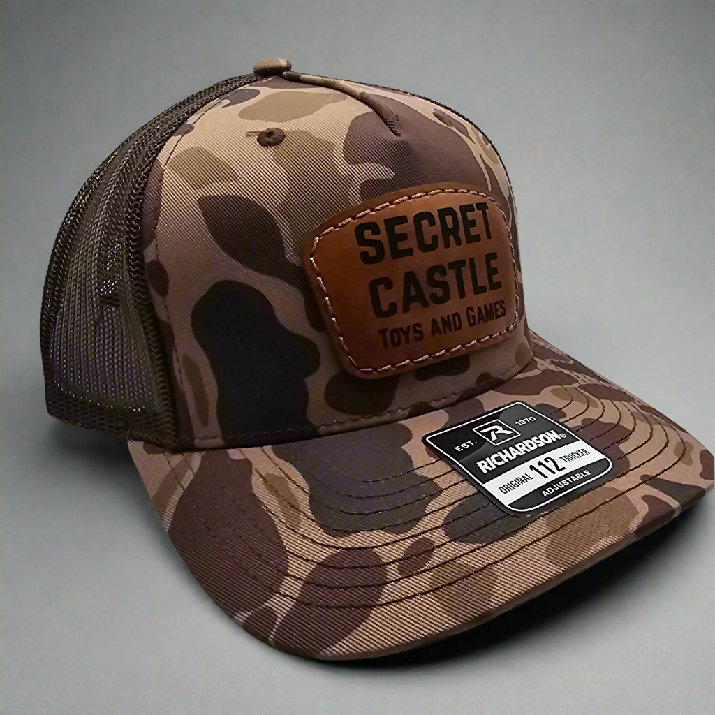 Marsh Duck Camo Secret Castle Mesh Trucker Cap