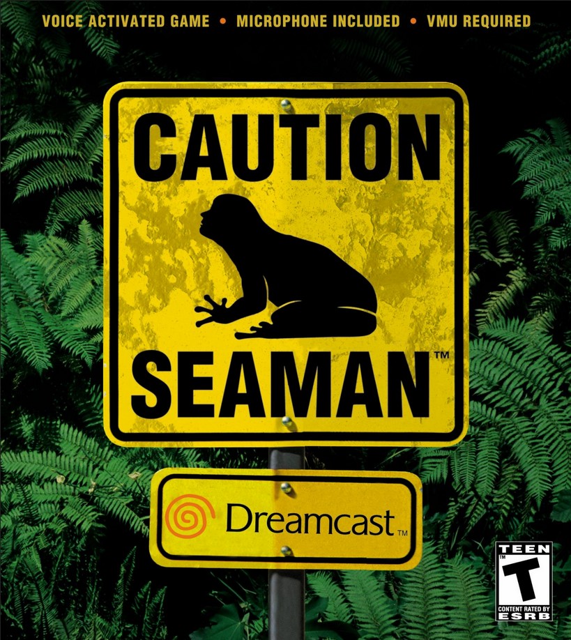 Seaman [Mic Bundle] - (CIB) (Sega Dreamcast)