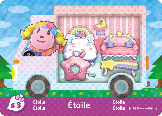 Étoile Animal Crossing Amiibo Card - Animal Crossing x Sanrio Series