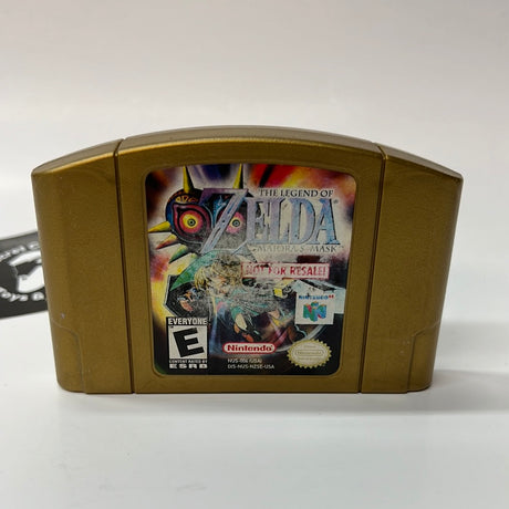 An image of the game, console, or accessory Zelda Majora's Mask [Not for Resale] - (LS Flaw) (Nintendo 64)