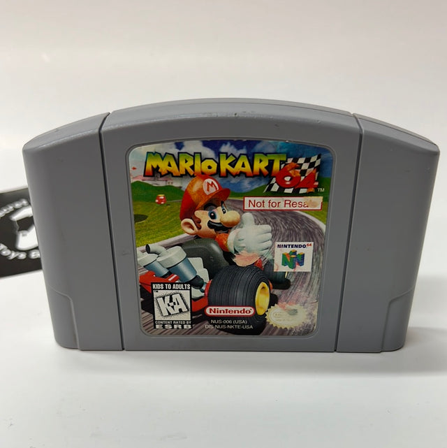 An image of the game, console, or accessory Mario Kart 64 [Not for Resale] - (LS) (Nintendo 64)