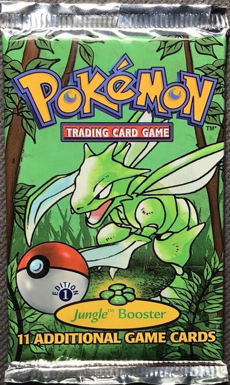 Pokemon The Trading Card Game Jungle 1st Edition Booster Pack - (Sealed) (WotC)