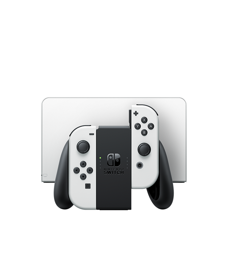 Nintendo Switch OLED with White Joy-Con - (LS) (Nintendo Switch)