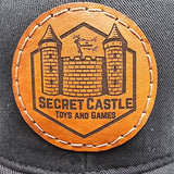 Black Secret Castle Circle Logo Dad Hat