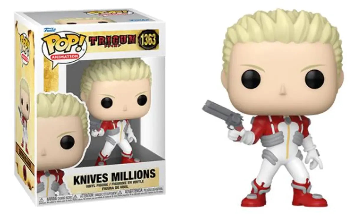 Funko Pop Trigun Knives Milllions #1363