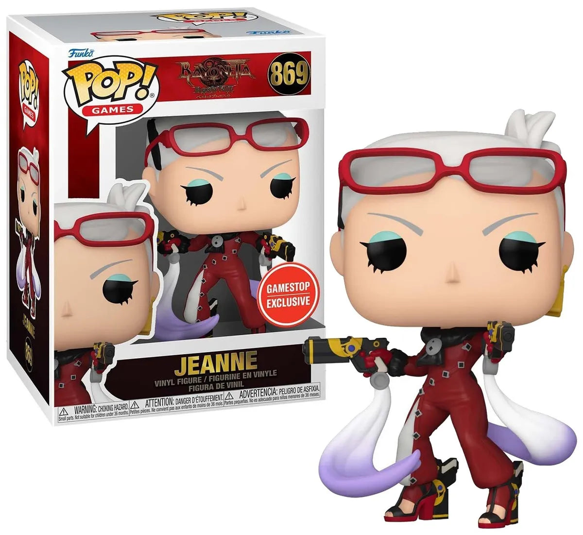 Funko Pop Bayonetta Jeanne GME Exl #869