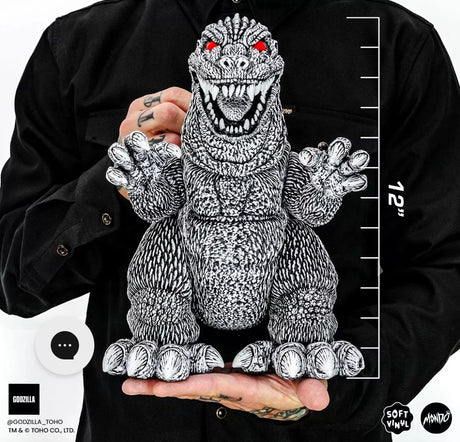 Godzilla by James Groman - Pen & Ink Exclusive Variant - Mondotoys