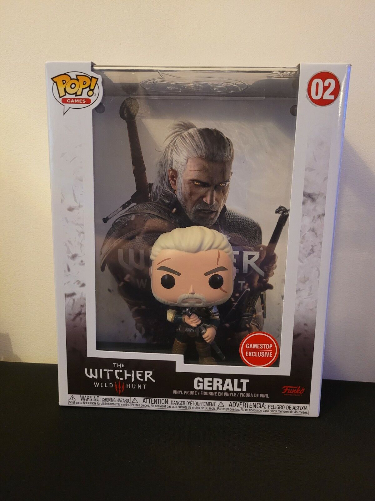 Funko Pop Games Geralt GME EXCL #02