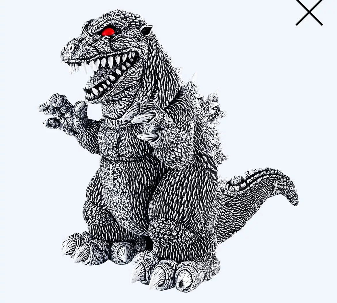 Godzilla by James Groman - Pen & Ink Exclusive Variant - Mondotoys