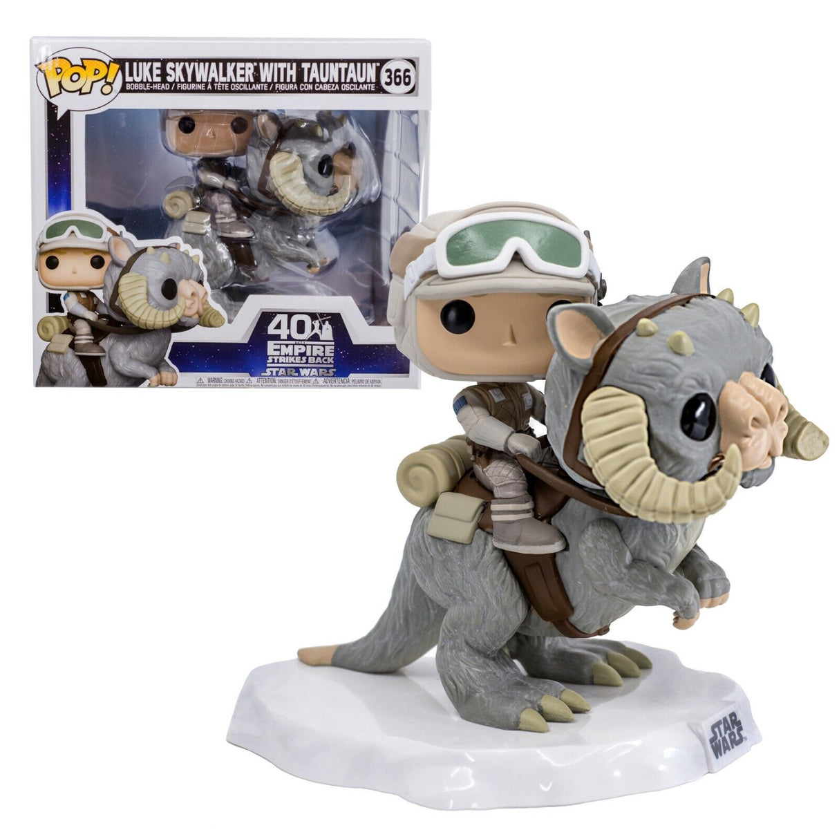 Funko Pop Luke Skywalker with Tauntaun #366