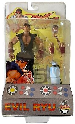 Street Fighter 15th Anniversary Evil Ryu - (Sealed - P/O) (Sota Toys) (2004)