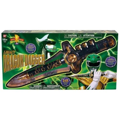 Mighty Morphin Power Rangers Legacy Dragon Daga (usado)