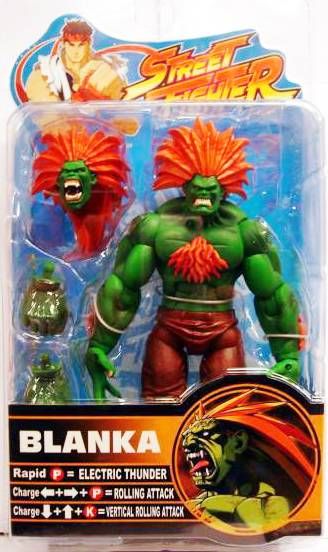 Street Fighter Blanka - (Sealed - P/O) (Sota Toys) (2005)