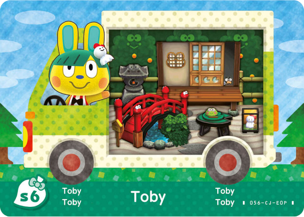 Toby Animal Crossing Amiibo Card - Animal Crossing x Sanrio Series